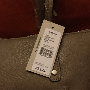 Kenneth Cole Bags - KENNETH COLE REACTION DARK MUSHROOM EDIE TOTE BAG Kenneth Cole Bags - KENNETH COLE REACTION DARK MUSHROOM EDIE TOTE BAG